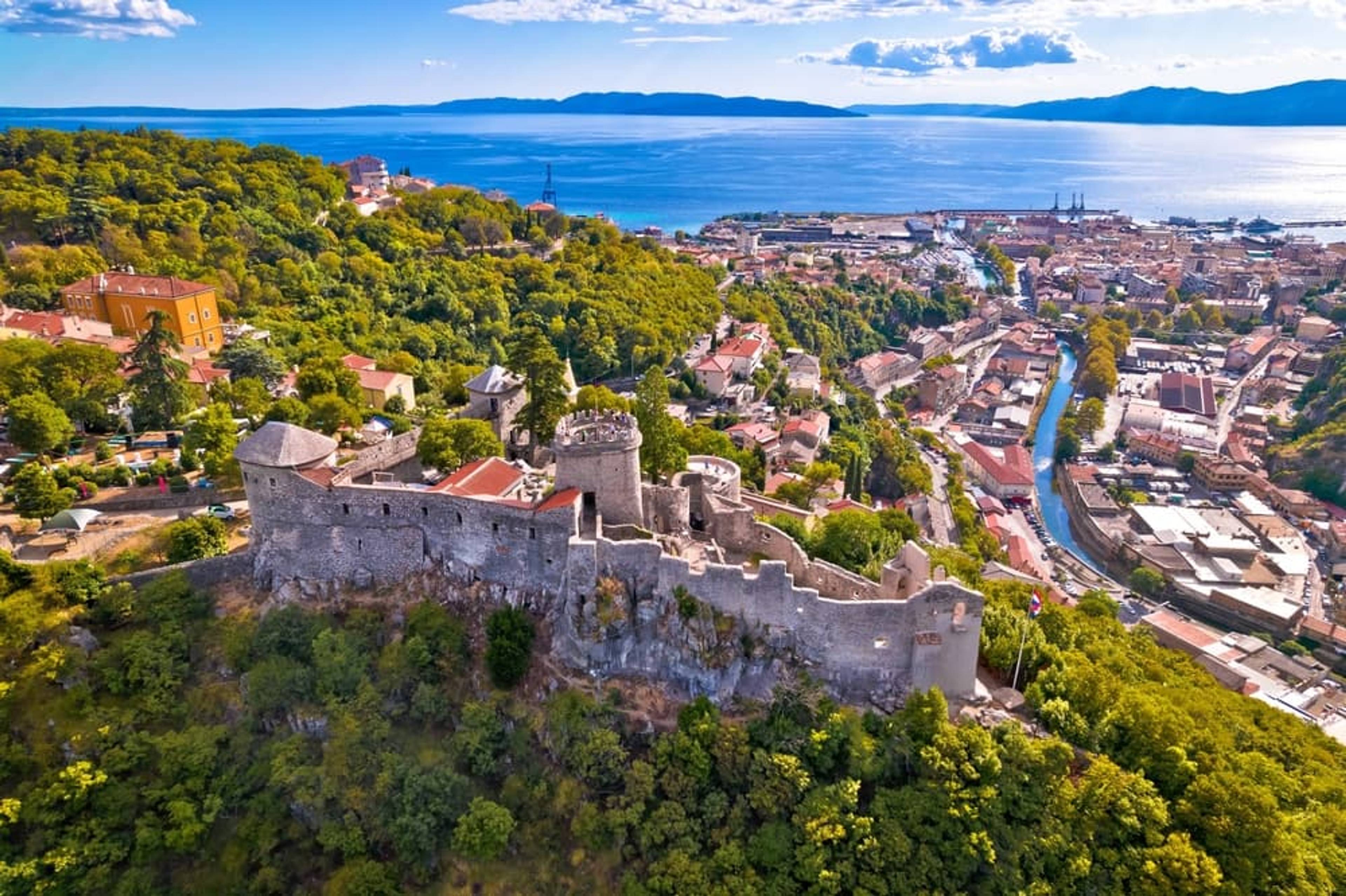 Kvarner – Rijeka – hrad Trsat