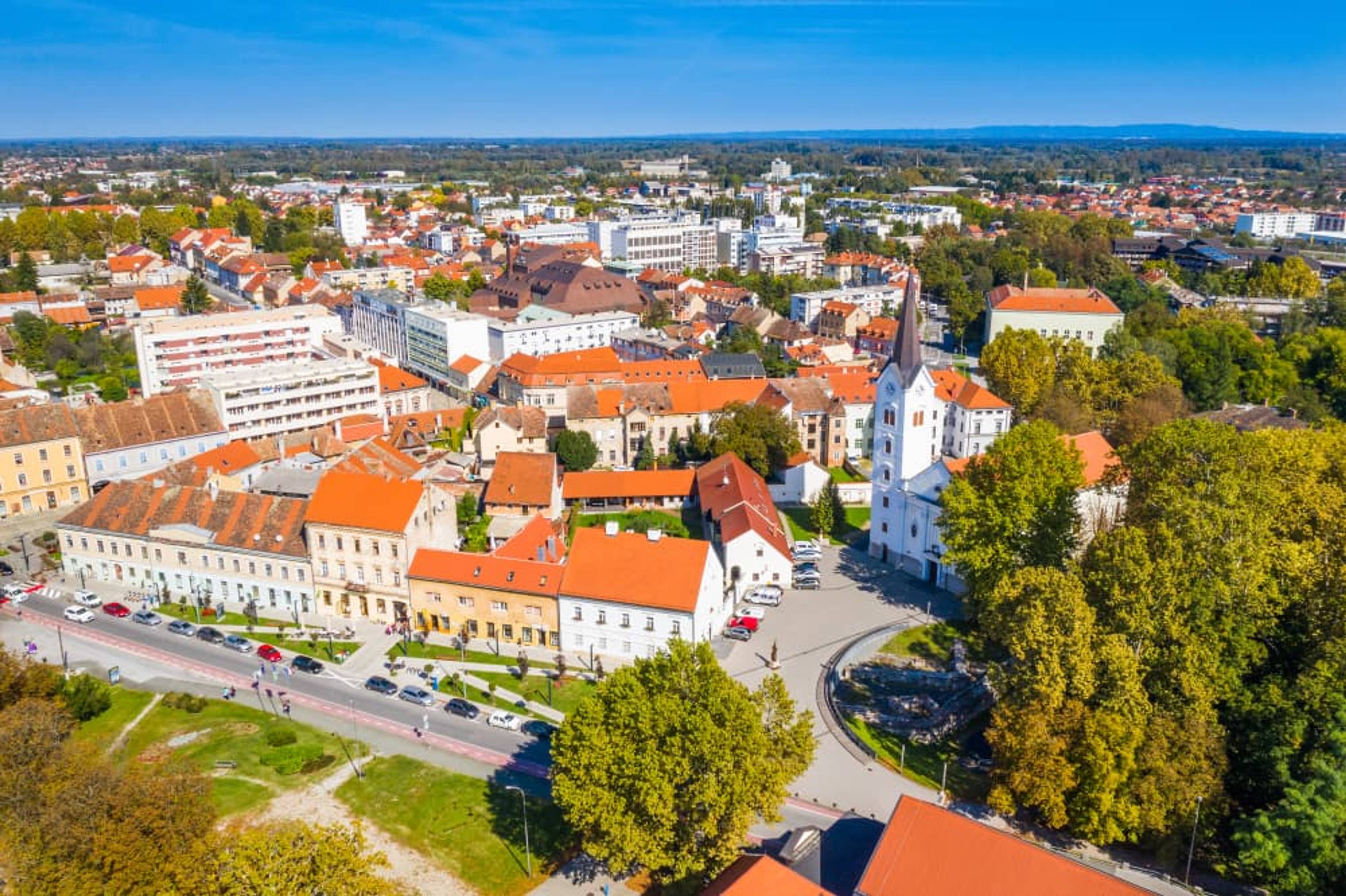 Střední Chorvatsko – staré město v Sisak