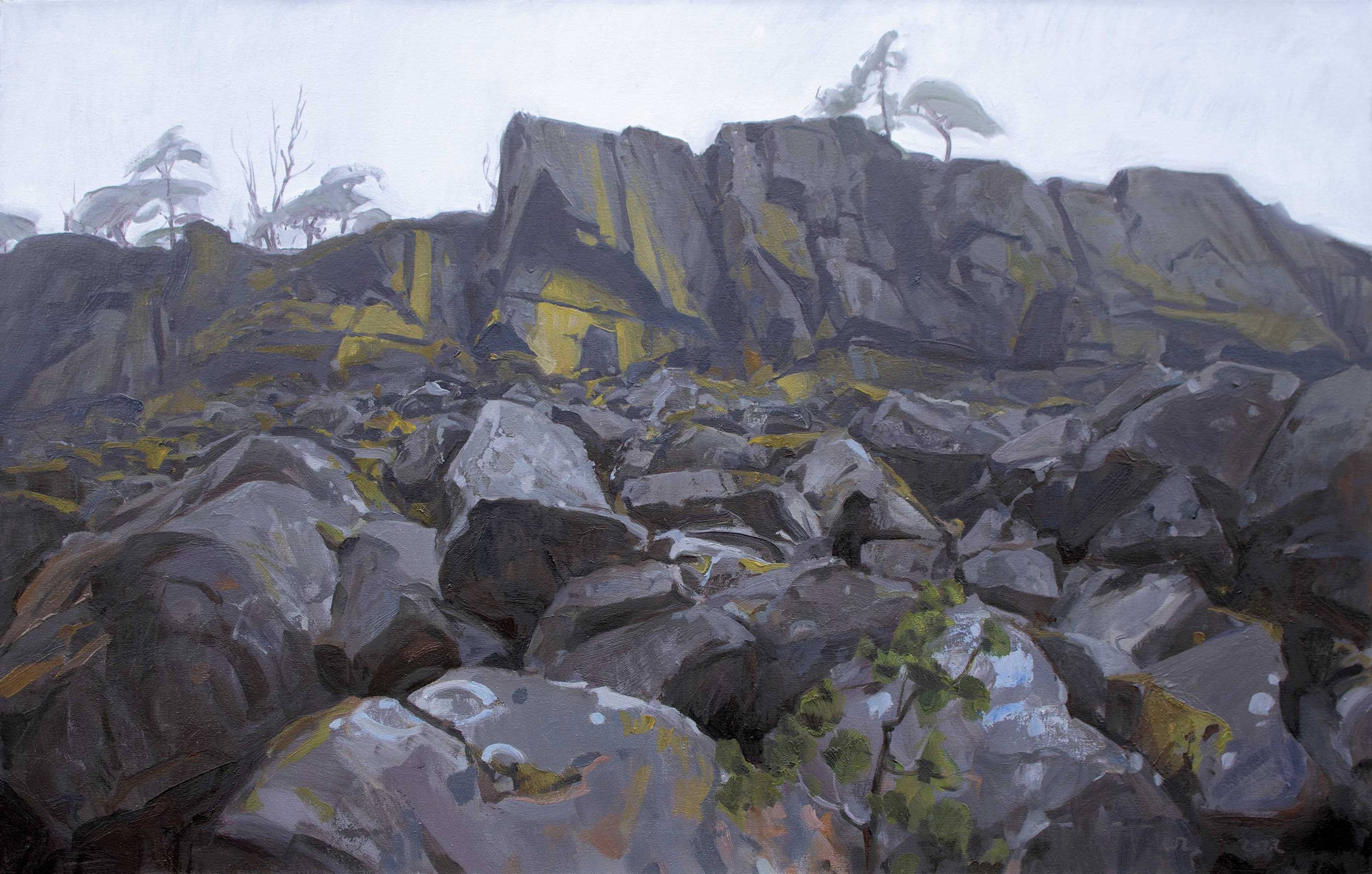 honz_Studene-skaly(Brdy),Olpl,80x125cm,2019(2022-dodělávka)