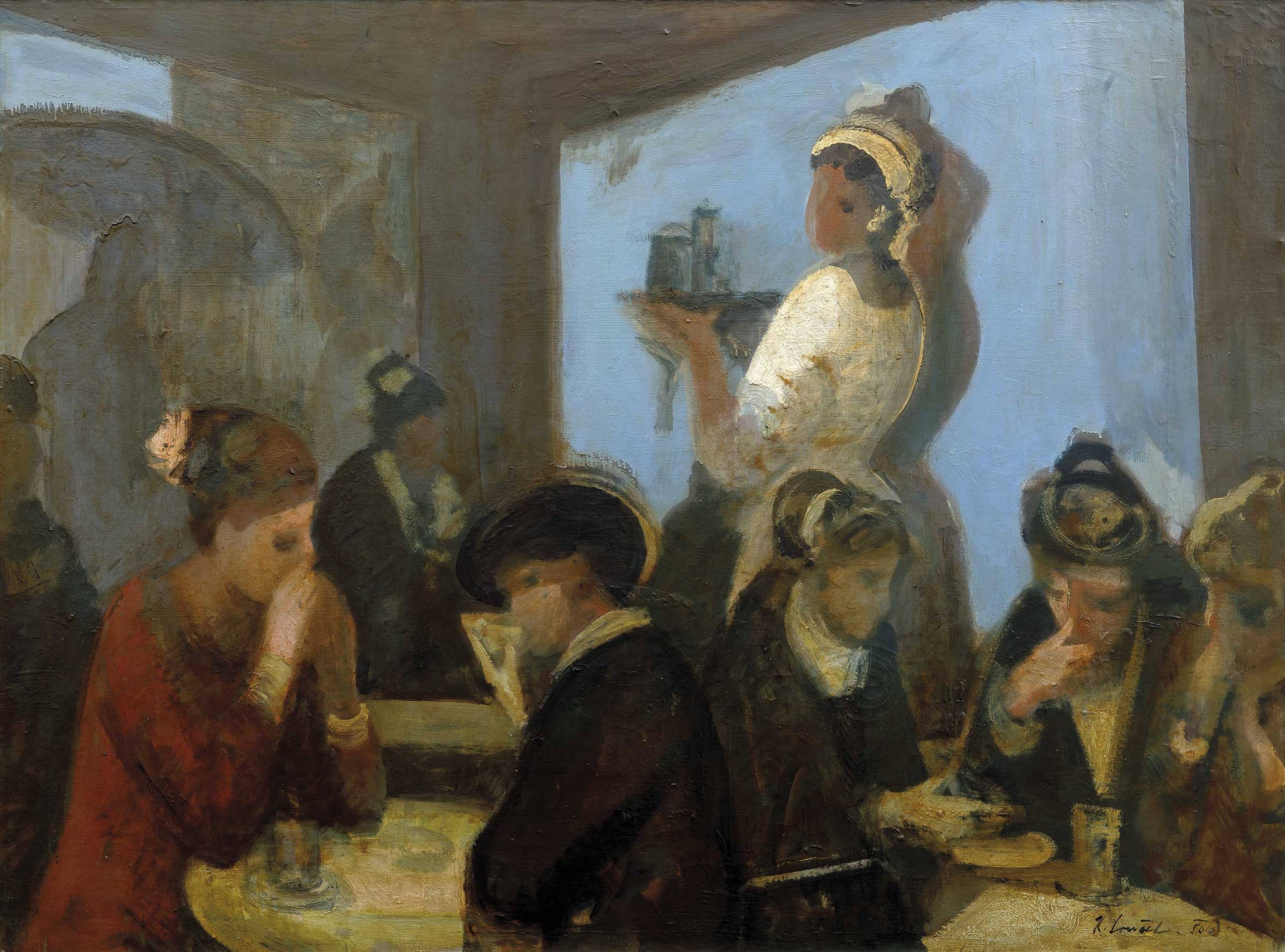 soucek_v_kavarne_1954