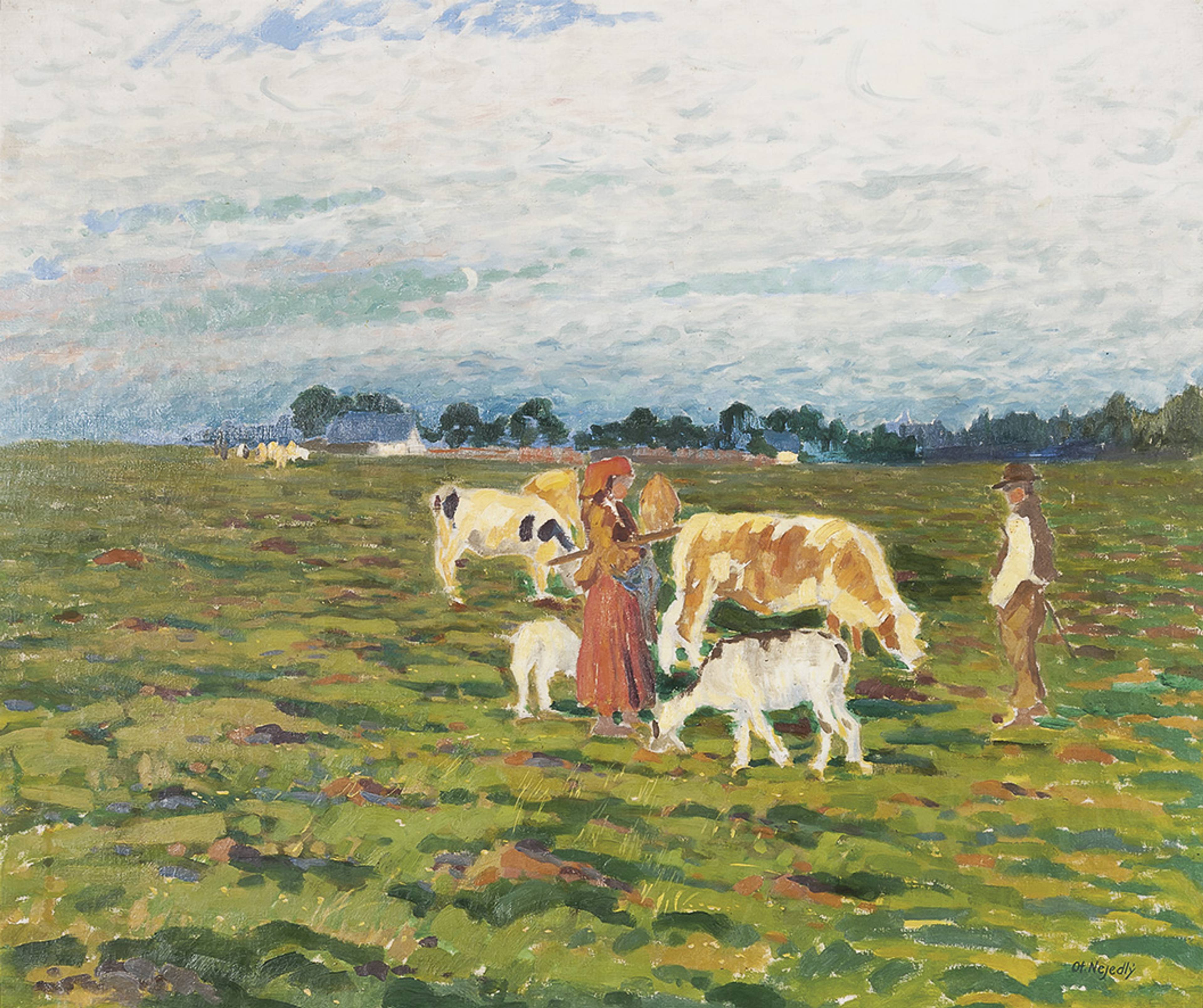 384_Otakar_Nejedlý_Na_pastvě